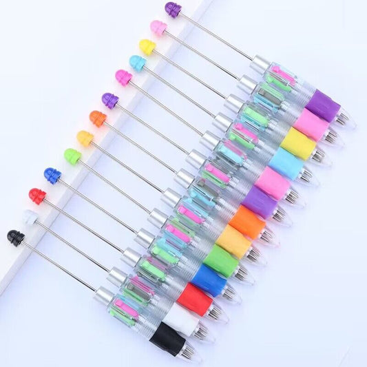 A08 DIY beaded four-color ballpoint pen