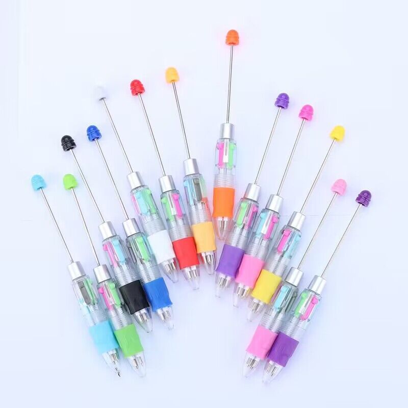 A08 DIY beaded four-color ballpoint pen