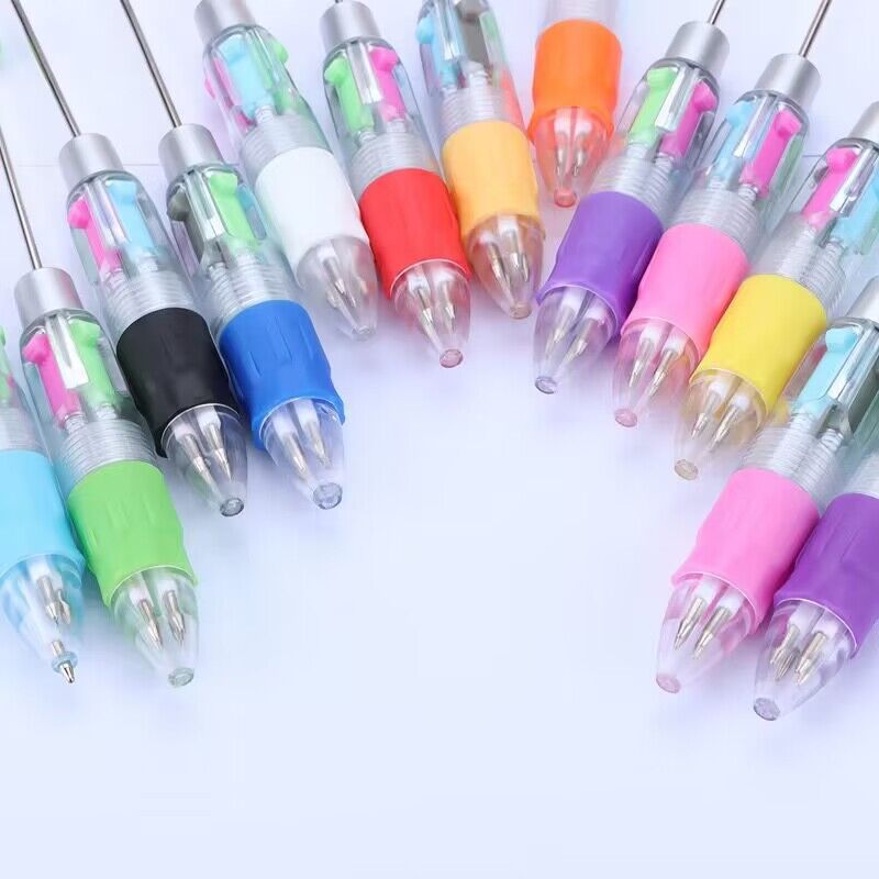 A08 DIY beaded four-color ballpoint pen