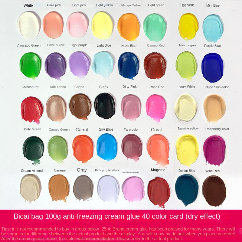 B02 100g simulation cream gum set DIY phone case hairpin material pack