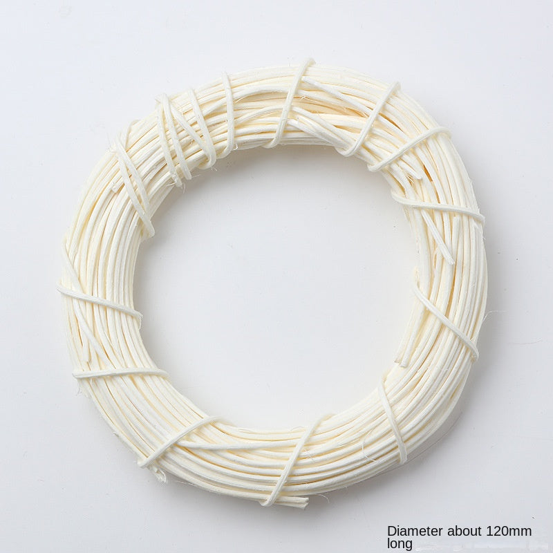 C05 White Vine Branch Wreath for DIY Crafts Decor